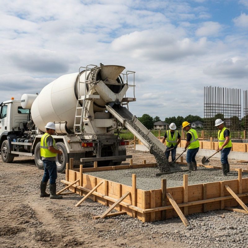 How Concrete Delivery Services Support Efficient Construction Projects